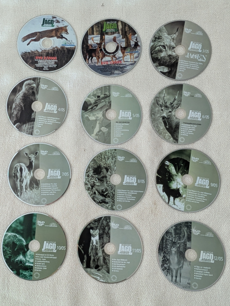 12x DVD DJZ TV Jahrgang 2005 komplett – Bild 1