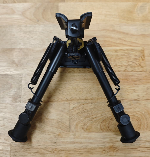 Zweibein Riemenbügelöse Min: 16cm Max: 22 cm Drehbar Kippbar – Bild 1