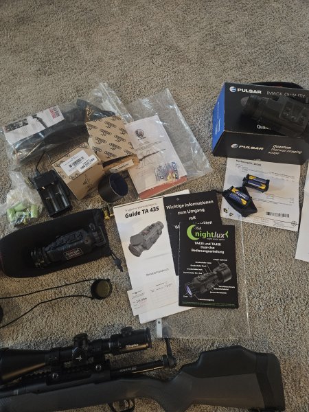 Savage 110 .30-06 + DDoptics 2,5-10x56 + Schalldämpfer + Guide TA435 + Pulsar Quantum - JAGD-KOMPLET – Bild 2