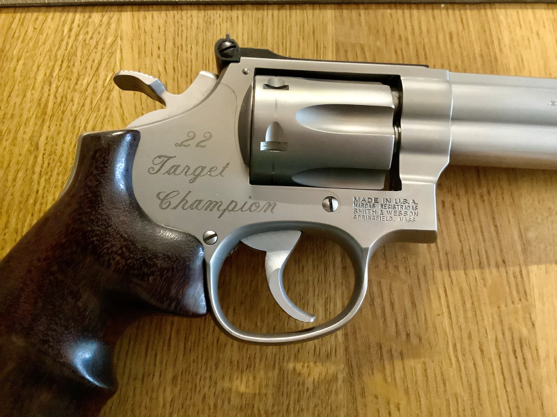 Revolver .22L.r. Smith&Wesson Target Champion 617 6 Zoll, Mikt – Bild 3