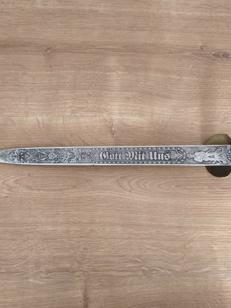 Hirschfänger mit Beimesser – Bild 6