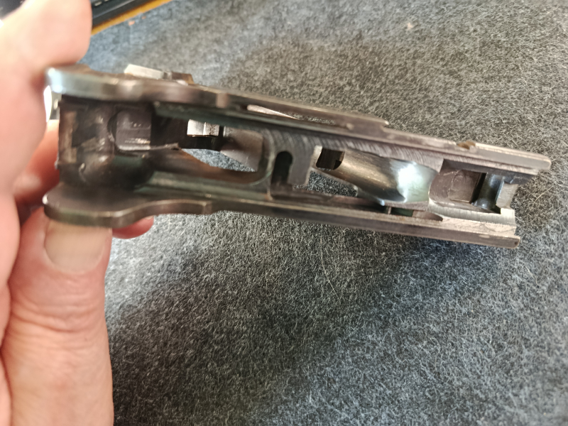 P08 ziviles Griffstück MAUSER ohne SN – afbeelding 2