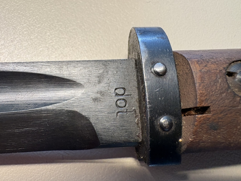 Bajonett VZ 24 für Wehrmacht evtl K98 – Bild 3