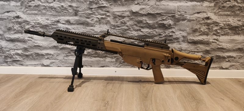 Heckler & Koch HK 243 S TAR (RAL8000) inkl. HKV, Zweibein & Zubehör – Bild 3