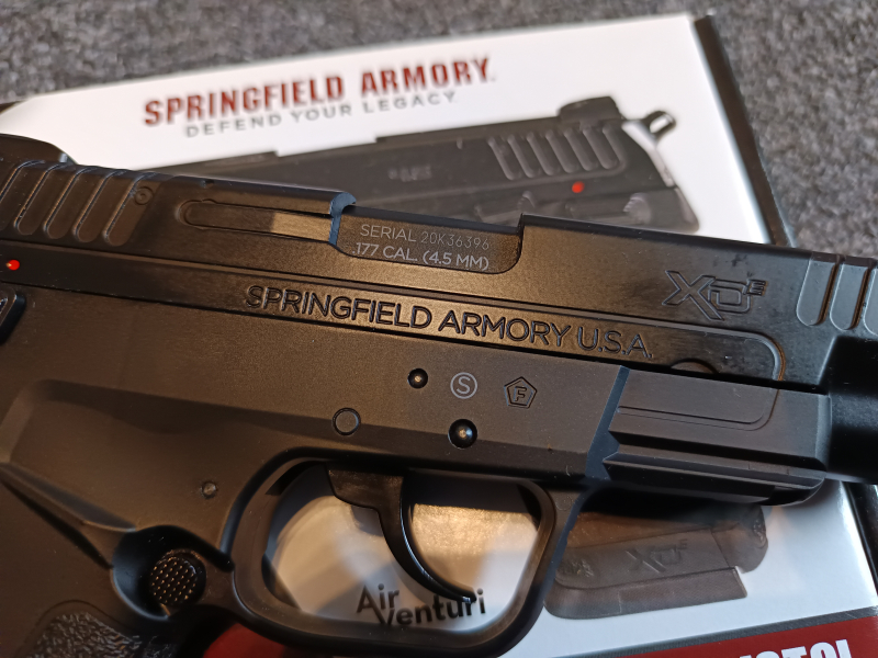 Spingfield Armory XDE ,144 CO2 BB Pistol – Bild 3