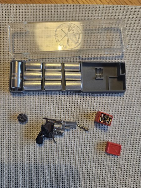 RARITÄT: Xythos Miniatur-Revolver Set 2mm | Unbeschossen / Vitrinenstück / Komplett! – Bild 2