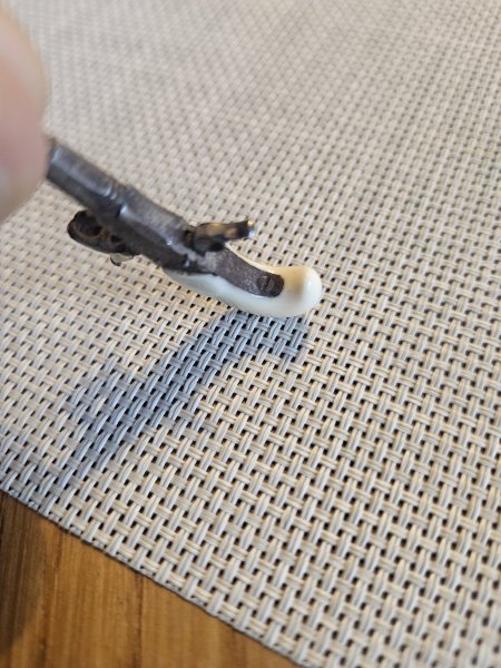 Antike Miniatur-Taschenpistole 19. Jhdt. (nur 4,5 cm!) – Bild 6