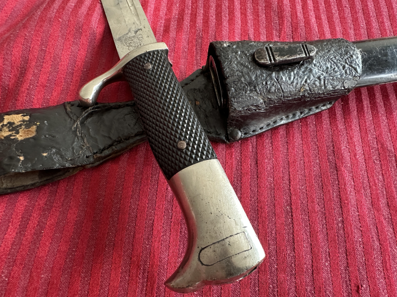 +++ Original 2.WK Wehrmacht Eickhorn Solingen Ausgehbajonett/Parade Sammlerstück Mauser K98 selten ! – Bild 5