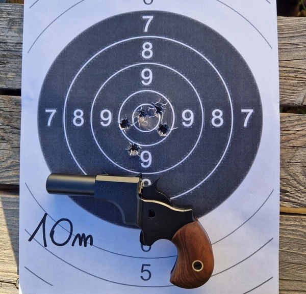 Perkussionspistole Derringer kal .45 3,0 " Einläufige Pistol – Bild 1
