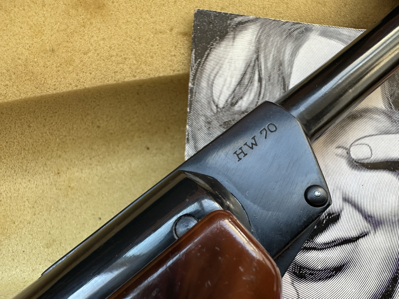 +++Echtes Sammlerstück !Weihrauch HW70-4.5mm-OVP Rarität so aus Sammlung! – Bild 5