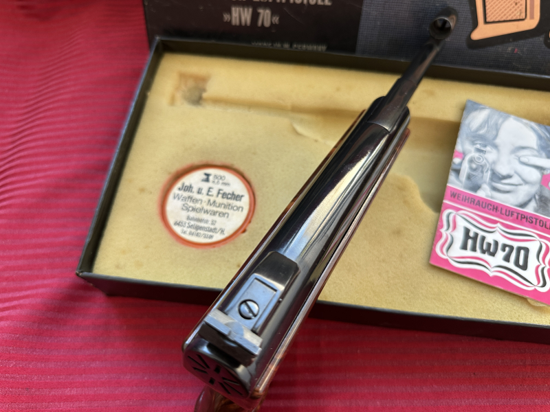 +++Echtes Sammlerstück !Weihrauch HW70-4.5mm-OVP Rarität so aus Sammlung! – Bild 4