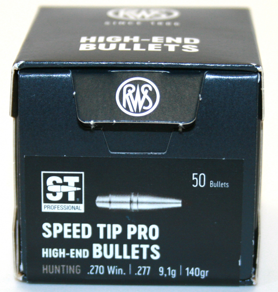 50 Stück NEUE RWS Geschosse - Speed Tip Professional .277 .270 Win. - 9,1g / 140gr | hohe Präzision! – Bild 1
