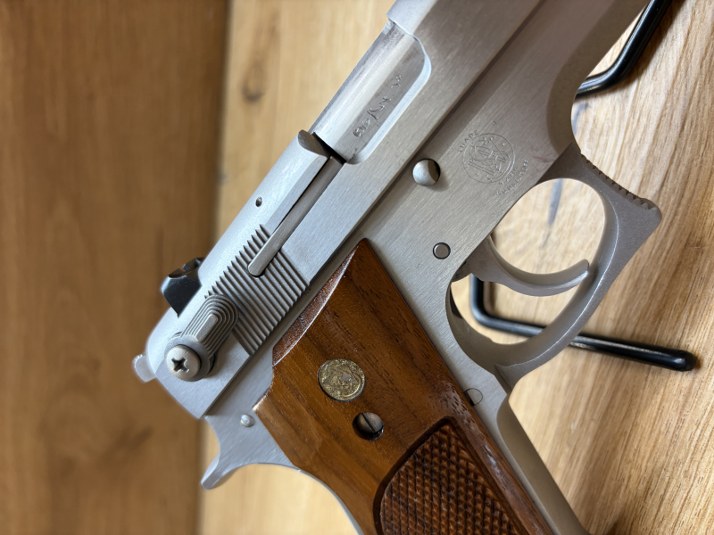 Pistole Smith&Wesson Mod. 639 Kal. 9mm luger LL 4" ++ SEHR GUTER ZUSTAND ++ Waffen Haider ++ – Bild 2