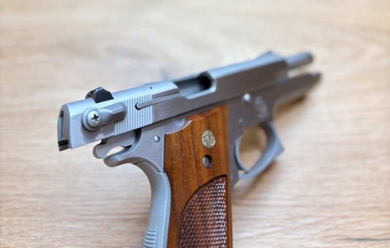 Pistole Smith&Wesson Mod. 639 Kal. 9mm luger LL 4" ++ SEHR GUTER ZUSTAND ++ Waffen Haider ++ – Bild 6