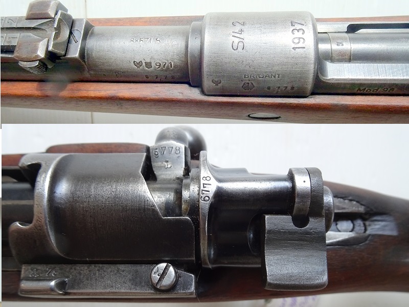 Rep. Büchse, Karabiner K98, 1937, S/42, Mauser Werke A.G. Oberndorf am Neckar, Kal. 8x57IS – Bild 3