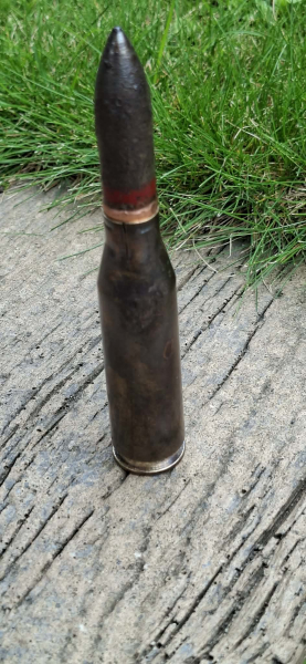 DEKO MG 151/15 Pz.Gr ,Messing Hülse - original WW 2 – Bild 1