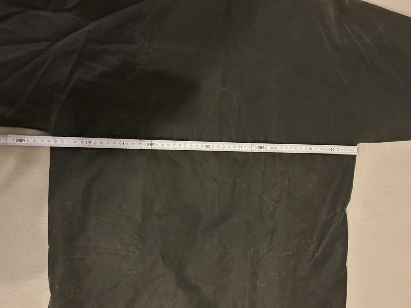 Wachsjacke Gr. S – gewachste Baumwolle – mit Kapuze – Bild 4