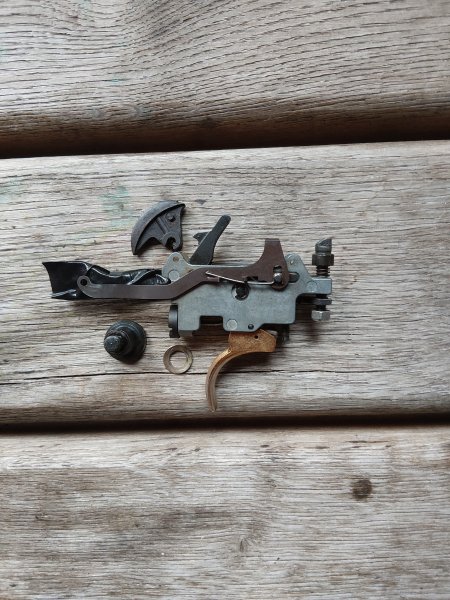 Abzugseinheit Steyr Mannlicher Luxus mir Rückstecher – Bild 2