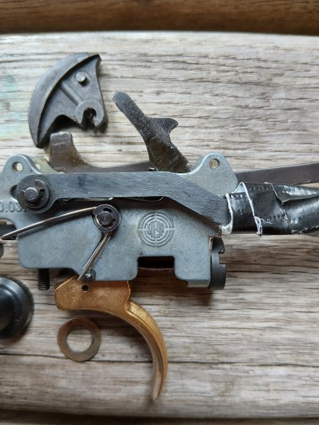 Abzugseinheit Steyr Mannlicher Luxus mir Rückstecher – Bild 1