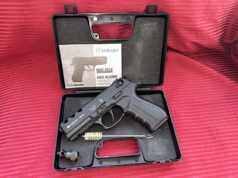 +++Mächtige Zoraki 4918-Cal.9mm wie neu ungeschossen aus Sammlung-Sehr& hochwertig für Verteidigung! – Bild 5