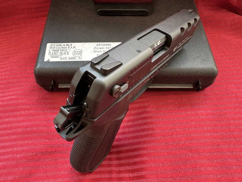 +++Mächtige Zoraki 4918-Cal.9mm wie neu ungeschossen aus Sammlung-Sehr& hochwertig für Verteidigung! – Bild 3