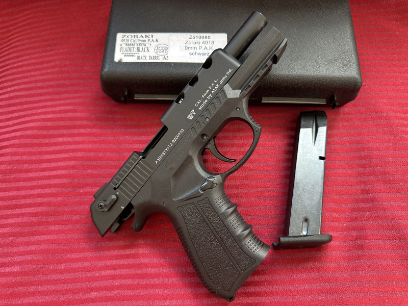 +++Mächtige Zoraki 4918-Cal.9mm wie neu ungeschossen aus Sammlung-Sehr& hochwertig für Verteidigung! – Bild 4