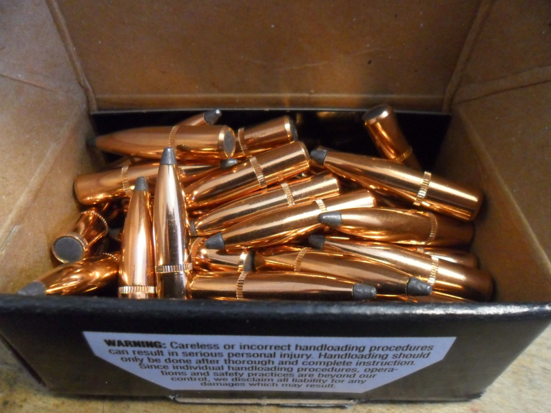 41 Stück Geschosse NOSLER PARTITION .264 6,5 mm 9,1 g 140 grs – Bild 2