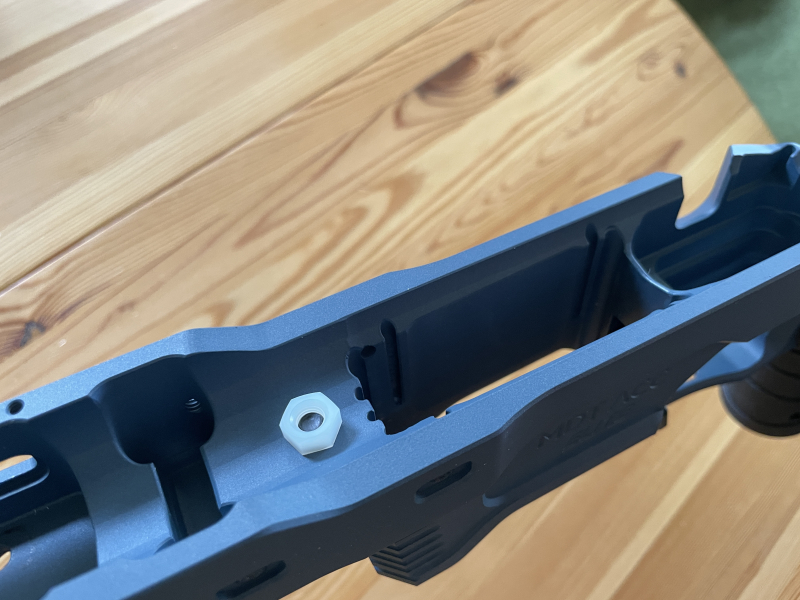MDT ACC Elite Chassis, TBL, Rem. 700 SA, unbeschossen, Rechnung, mit Gummi-Dämpfern – Bild 4