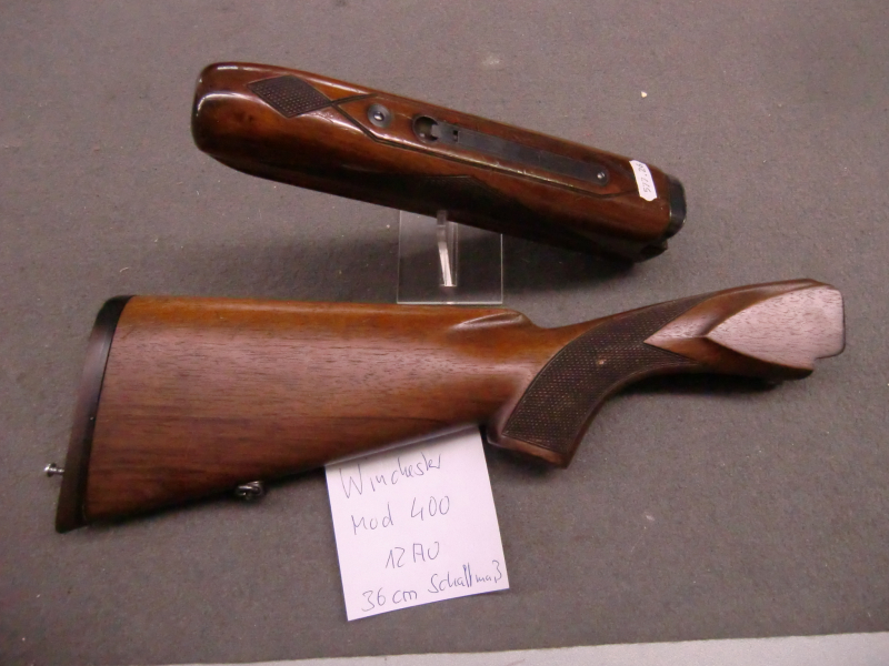 Schäftung einer WINCHESTER BDFl Mod 400 von 1978 – Bild 1