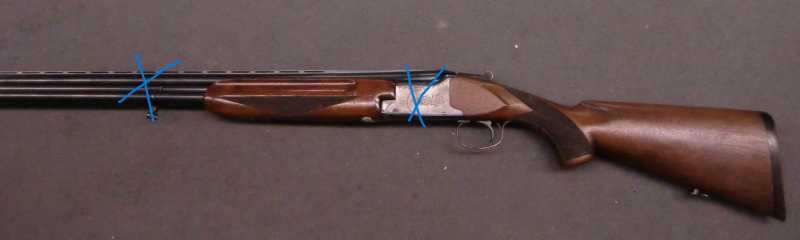 Schäftung einer WINCHESTER BDFl Mod 400 von 1978 – Bild 6