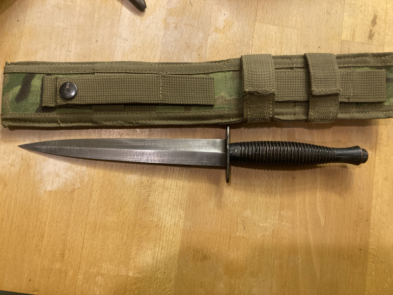 Original Fairbairn Sykes Dolch Rodgers Sheffield England – stampa 2
