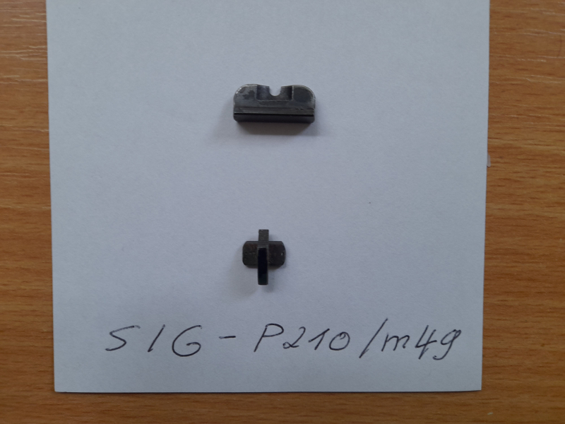 Standardvisierung SIG P210/m49 – Bild 1
