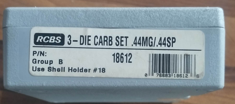 RCBS HARTMETALL MATRITZENSATZ 44 Mag/ 44SP – Bild 1