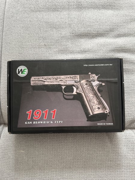 Wei-ETech M1911 Etched Version Mehico Druglord Vollmetall GBB 6mm – Bild 4