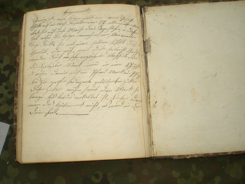 Antiquarisches Buch: handgschriebenes Kochbuch aus dem Jahre 1865 – Bild 3