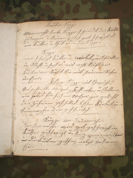 Antiquarisches Buch: handgschriebenes Kochbuch aus dem Jahre 1865 – Bild 2