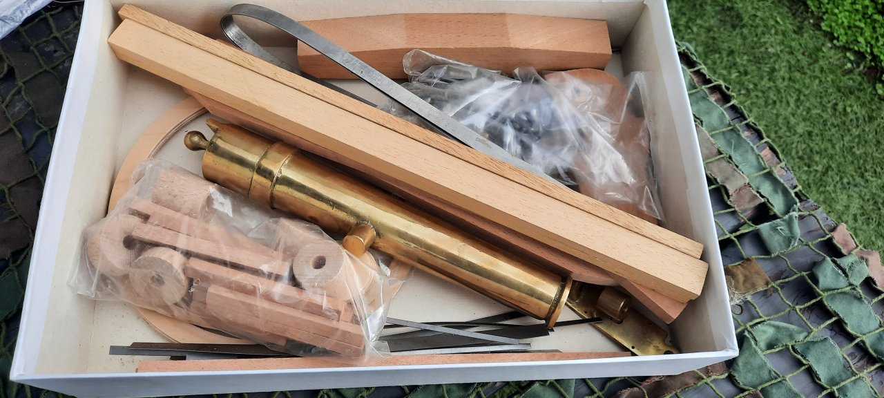 Messing Kanone Bausatz – billede 3