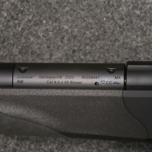 original BLASER R8 ULTIMATE SILENCE Kal. 8,5x55 MAGNUM 47cm mit INTEGRALSCHALLDÄMPFER TITAN - SOFORT – Bild 2