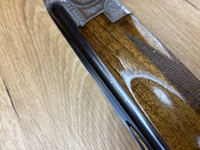 Bockdoppelflinte Browning B1 Kal. 12/70 LL 70cm++Lauf SEHR GUT++Waffen Haider++ – Bild 6