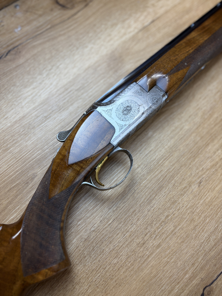 Bockdoppelflinte Browning B1 Kal. 12/70 LL 70cm++Lauf SEHR GUT++Waffen Haider++ – Bild 3