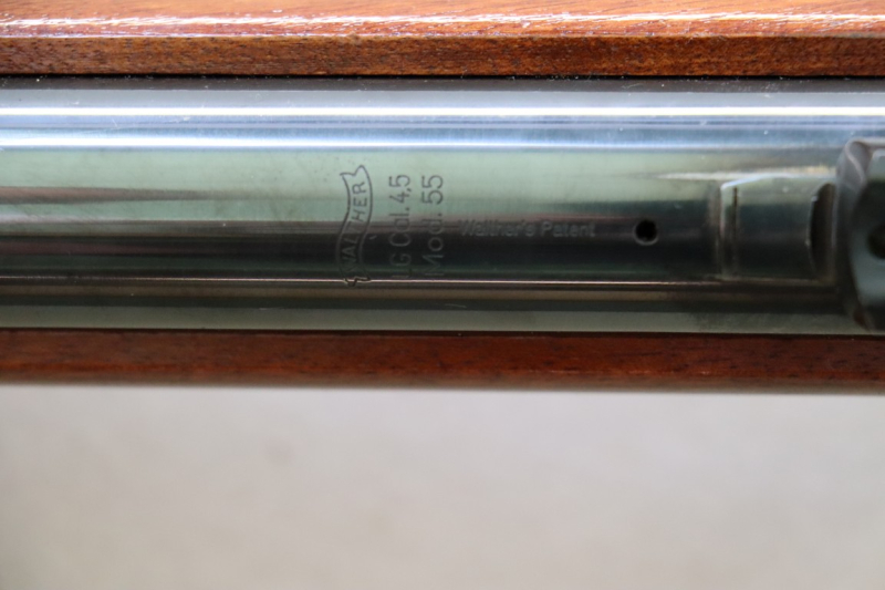 Walther Kipplauf-Luftgewehr Modell 55 cal. 4.5mm – Bild 3