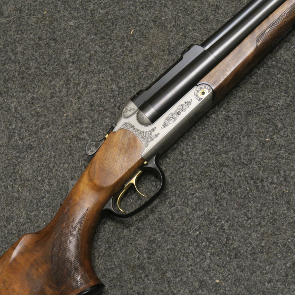 original D99 DUO LUXUS GOLD DOPPELBÜCHSDRILLING Kal. 30R Blaser 6,5x57R 20/76 no bd14 krieghoff – Bild 6