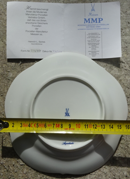Kleiner Beilagenteller Orig.Meissen – Bild 2