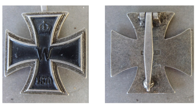 Eisernes Kreuz 1. Klasse 1870 WW1. herst. Godet – Bild 1