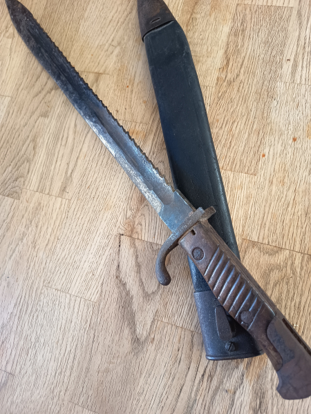 Seitengewehr 98/05 mit Sägerücken – Bild 2