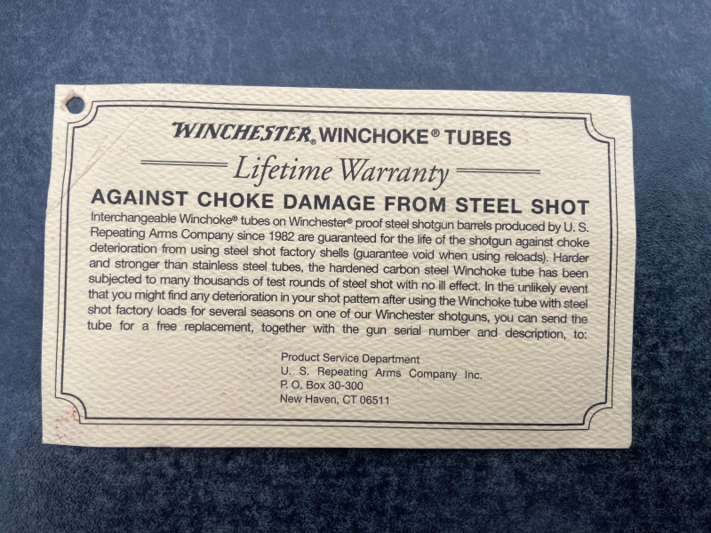 Vorderschaft Repetierflinte Winchester 1300 mit Slug Wechsellauf – Bild 5