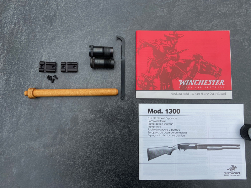 Vorderschaft Repetierflinte Winchester 1300 mit Slug Wechsellauf – Bild 4