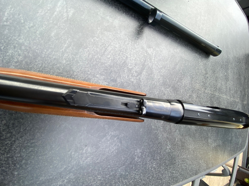 Vorderschaft Repetierflinte Winchester 1300 mit Slug Wechsellauf – Bild 3