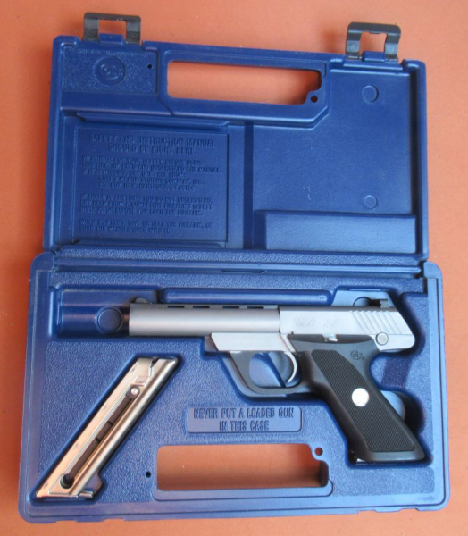 Pistole Colt 22 mit2 Magazinen – Bild 1