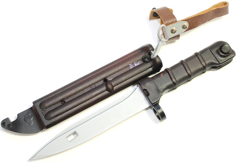 Sowjetisches/russisches Bajonett von 1989 für das Sturmgewehr AK-74 6h5 6x5 – Bild 2